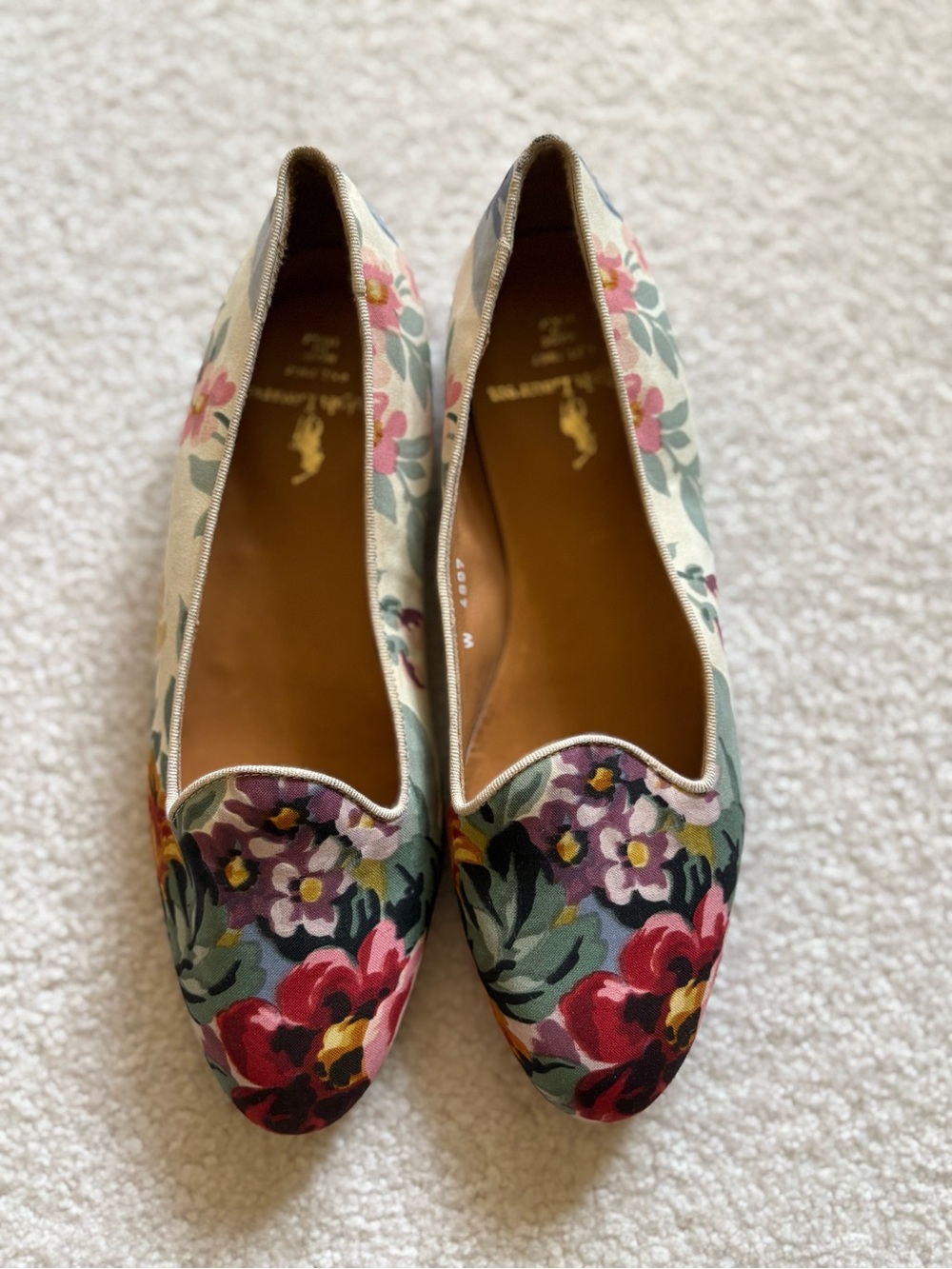 RALPH LAUREN Flats/Smoking Slippers Size 7B RARE FIND Ralph Lauren Collection